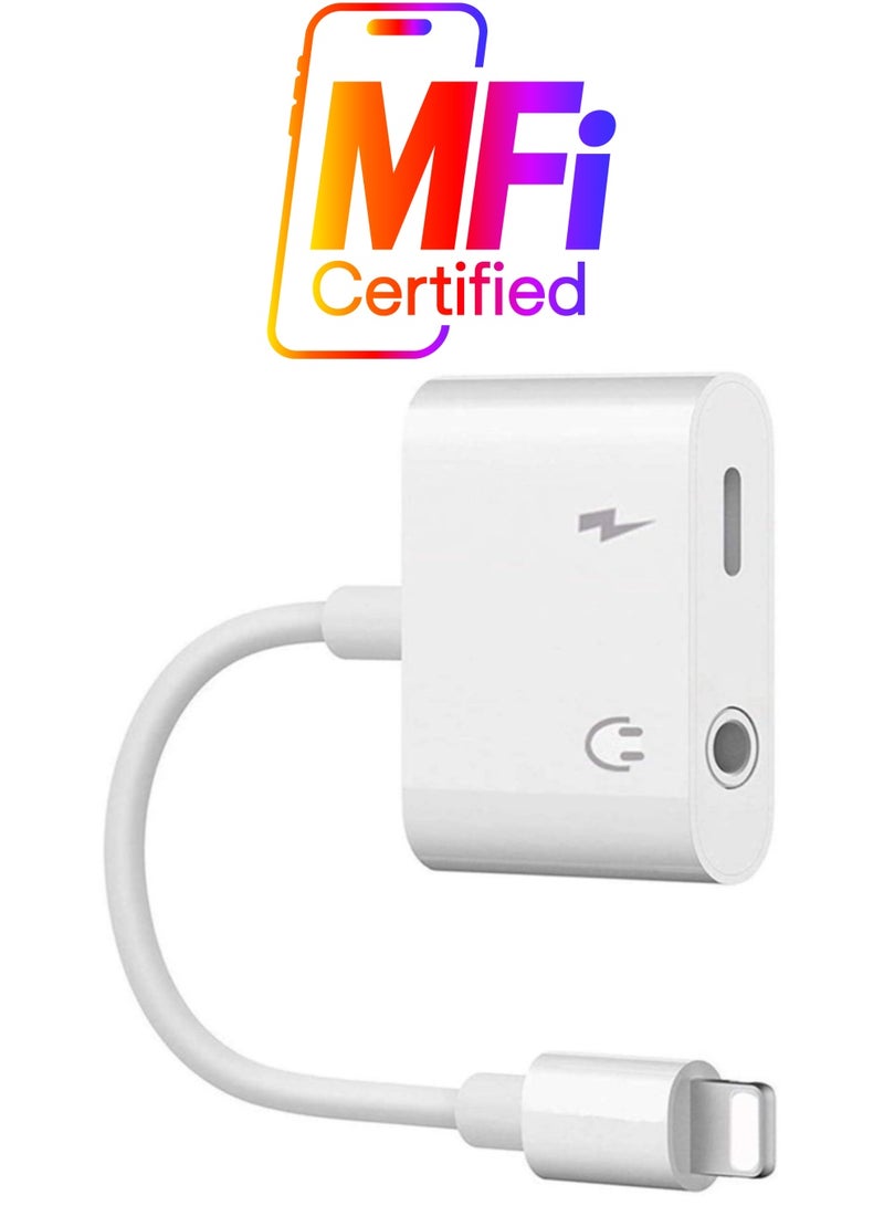 ELTRAZONE Headphone Jack Adapter for iPhone Car Charger 3.5mm Aux Earphone Audio Splitter and Charge Connector for iPhone 7/8/X/7 Plus/8 Plus/XS MAX - Image 1