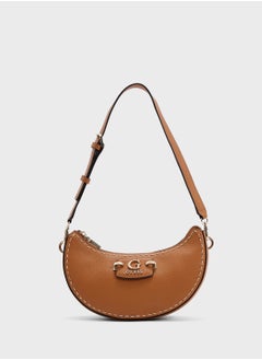 GUESS Nastra Top Zip Shoulder Bag  - Image 1