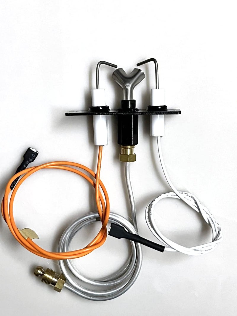 Duheri Natural GasIPI Pilot Assembly 2090012 2202013 For QuadraFire HeatnGlo and Heatilator Fireplaces 