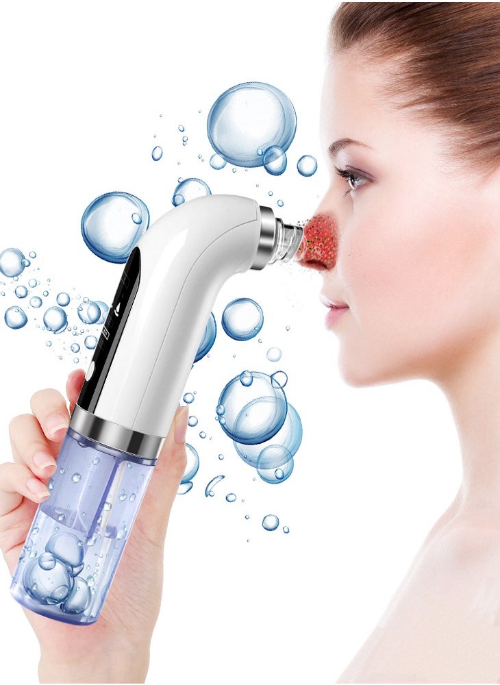 Joshberg Blackhead Remover Pore Vacuum Facial Cleaner 6 Suctions USB Rechargeable Facial Cleaning Tools  - Image 1