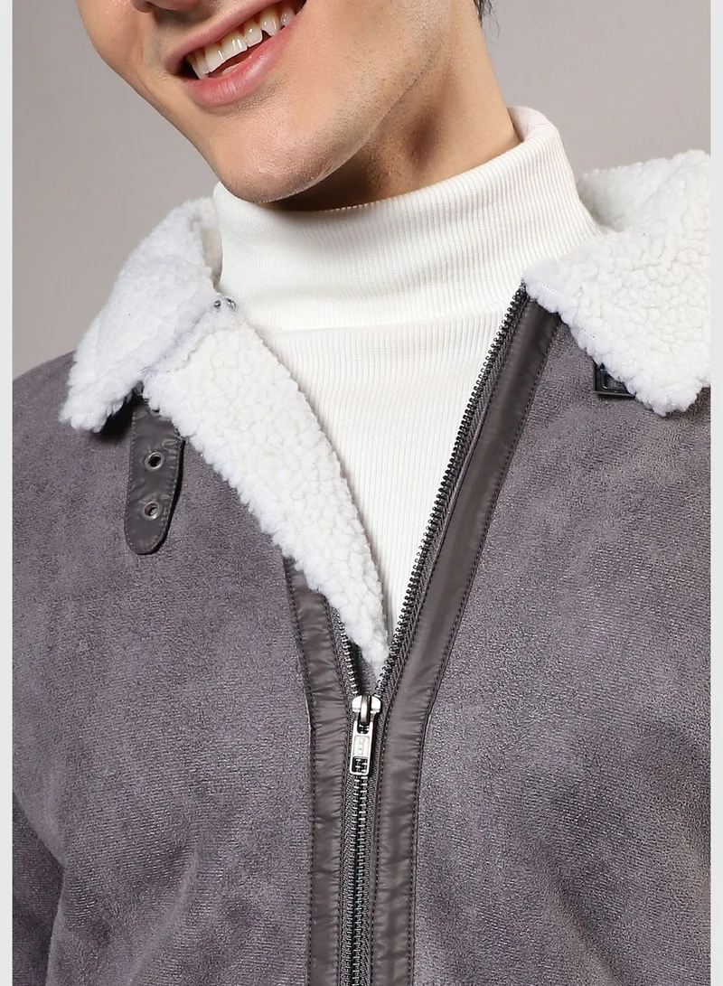 Campus Sutra Color Block Jacket
