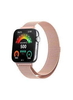 Fuxi For Huawei Fit3 Strap Fit2 Milanese Nice Magnetic Fit Watch Wristband Universal Summer Breathable-Color:[ Nebula Powder] Milanese - Suitable For Huawei Fit3 Series