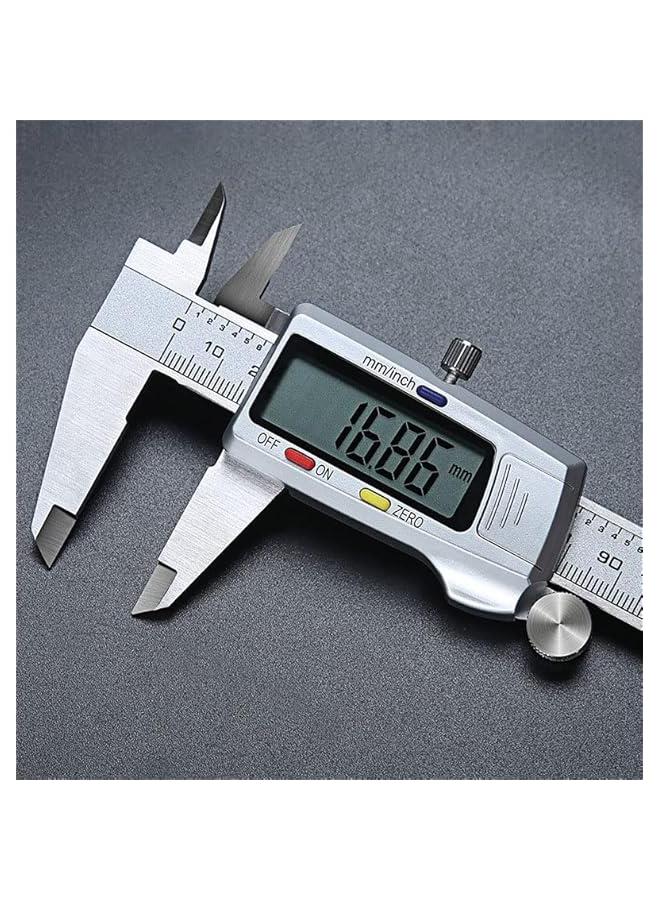 بي دبليو اس جاي اداة قياس دقيقة ار فارير مقاس 6 اش 150 ملم، قياس العمق الداخلي الخارجي، ماسة للاستخدام اليومي والاحترافي، 0.001 اش 0.02 ملم ستالس ستيل - Image 3