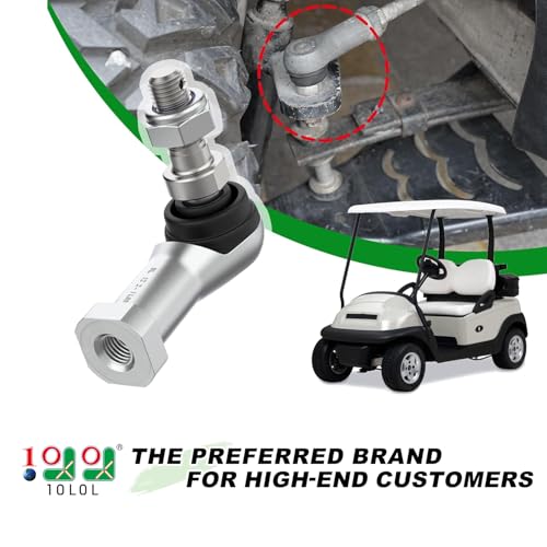 10L0L Outer Tie Rod End for Yamaha G22, G27, G29 Drive Gas and Electric Golf Cart 2003-Up, 2 Packs Ball Joint Kit, Replace OEM JU0-F3841-00, JU0-F3841-00-00 - Image 2