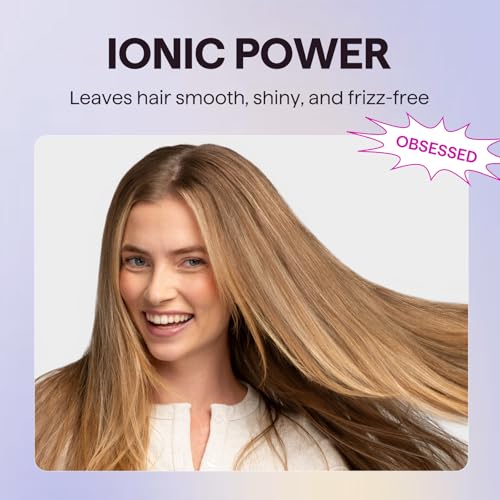wavytalk مجفف شعر ويفي توك مع موزع، مجفف شعر أيوني للتموجات مع مشط، مجفف شعر سريع التجفيف بقوة 1875 واط مع تقنية السيراميك، 3 ملحقات لجميع أنواع الشعر، خفيف وهادئ، أسود - Image 5