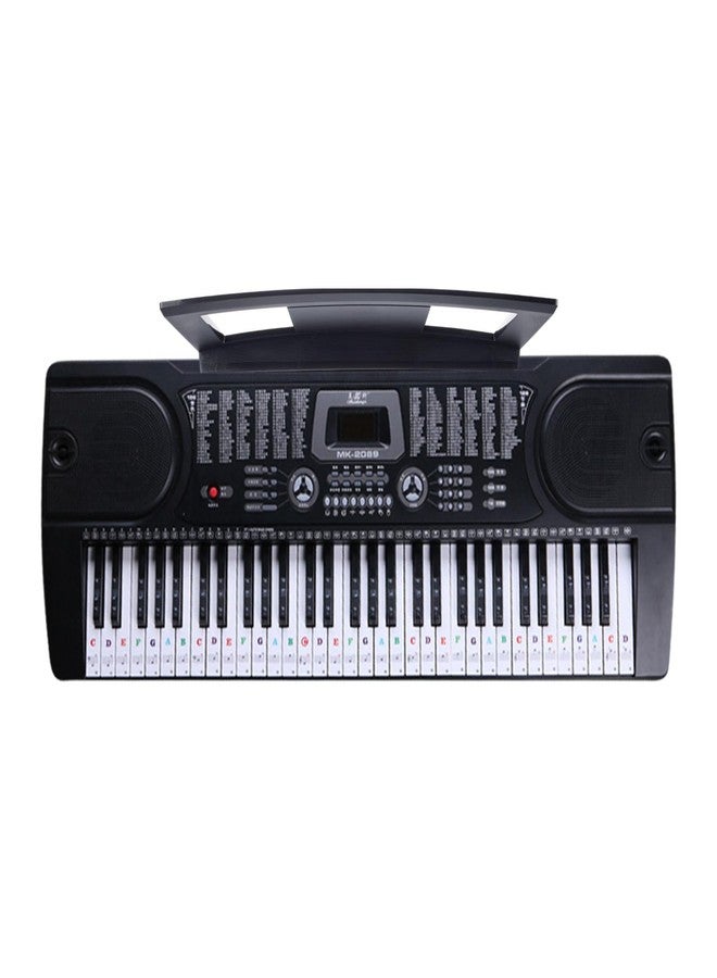 Feifeiya Music Sheet Stand, Music Rest Compatible with Yamaha PSR/YPT/KB/P Series, Keyboard Score Stand Set Includes 4 Book Clip, Piano Keyboard Stickers for 37-88 Key Models - Image 5