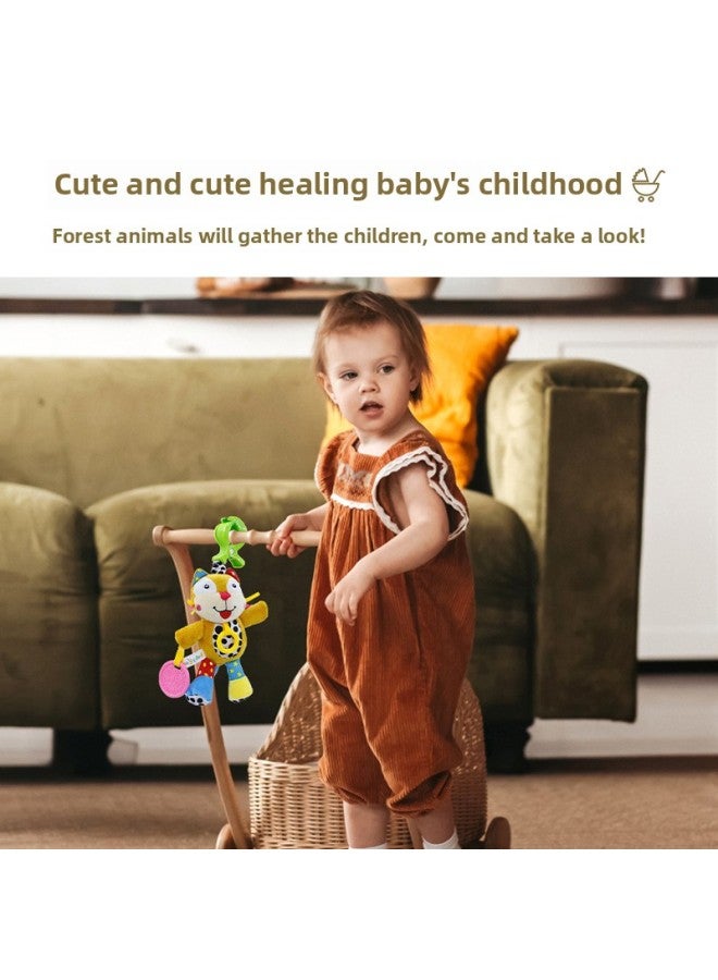 Babyfans Early Education Plush Toys For Infants 0-3 Years Old Interactive Music Voice Soothing Doll Sensory Development Toys-Color:Wolf - Image 3