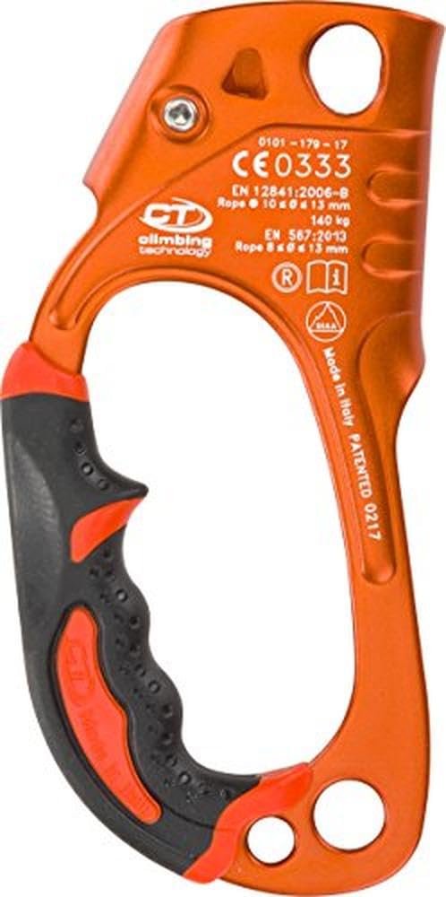 Climbing Technology Quick'Up+ Ascender, Right Hand,Orange - Image 5