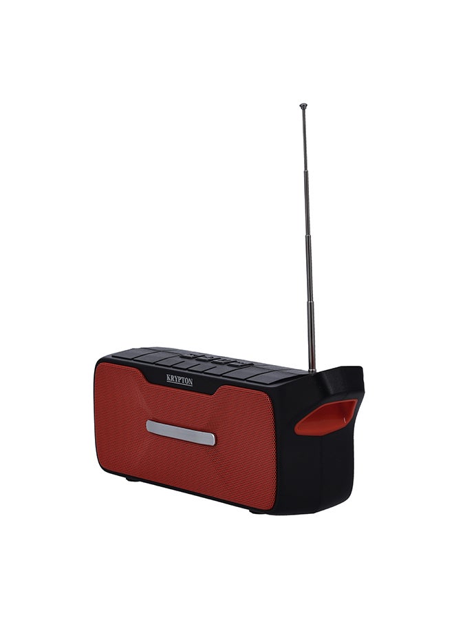 كريبتون مكبر صوت لاسلكي محمول يعمل بتقنية البلوتوث KNMS5415 أحمر - Image 5
