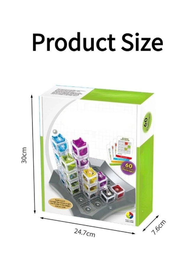 شيبشيب جرافيتي ميز (Gravity Maze): لعبة مسار الكرات وتنمية المهارات العقلية ولعبة STEM للأولاد والبنات من سن 8 سنوات فما فوق – الأبعاد: 30 × 24.7 × 7.6 سم - Image 4