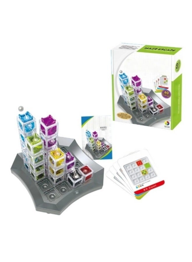 شيبشيب جرافيتي ميز (Gravity Maze): لعبة مسار الكرات وتنمية المهارات العقلية ولعبة STEM للأولاد والبنات من سن 8 سنوات فما فوق – الأبعاد: 30 × 24.7 × 7.6 سم - Image 1