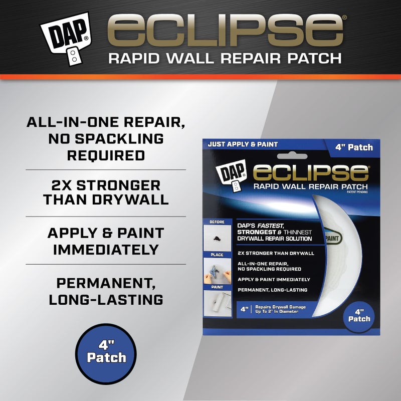 DAP Eclipse Rapid Wall Repair Patch, 4 in (7079809163) - Image 2