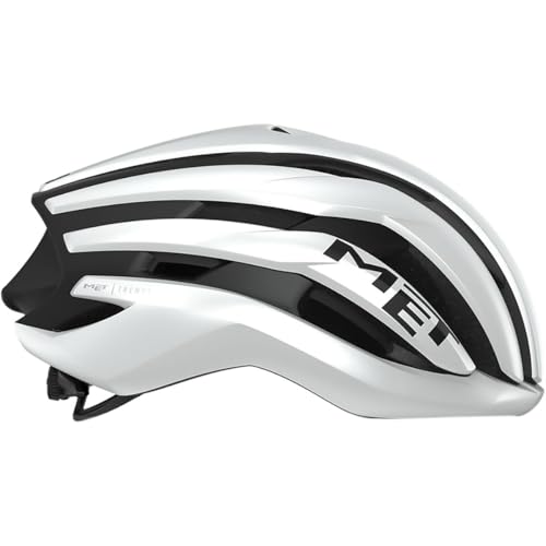 MET Trenta MIPS Helmet, White/Black Matte/Glossy, Medium - Image 3