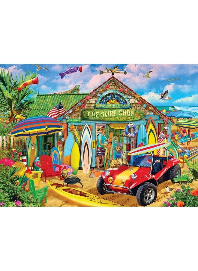 MasterPieces 1000 Piece Seek & Find Jigsaw Puzzle For Adults Family Or Kids Beach Time Fun 19.25"X26.75" - Image 5