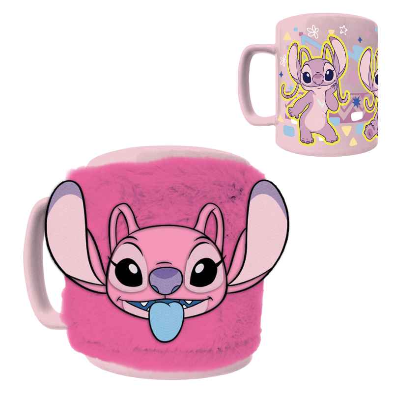 Pyramid Disney: Lilo & Stitch Angel Core Fuzzy Mug - Image 1