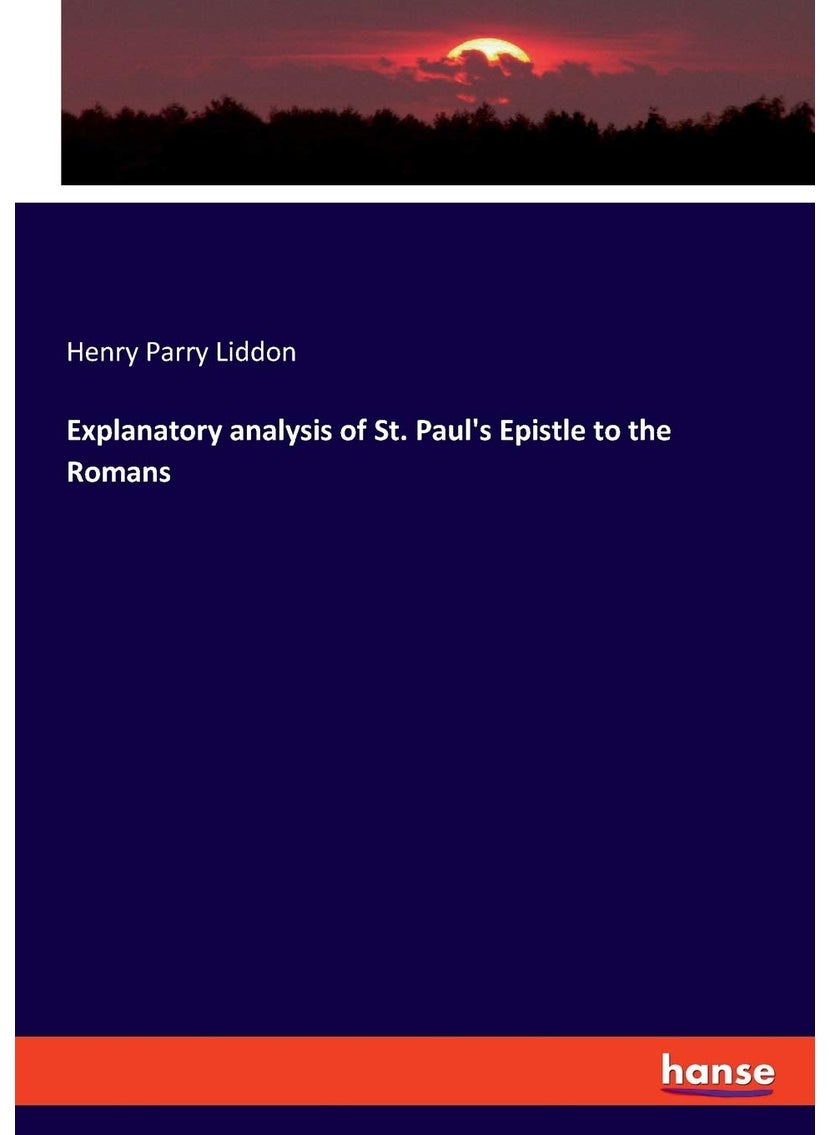 Explanatory analysis of St. Paul's Epistle to the Romans  - Image 1