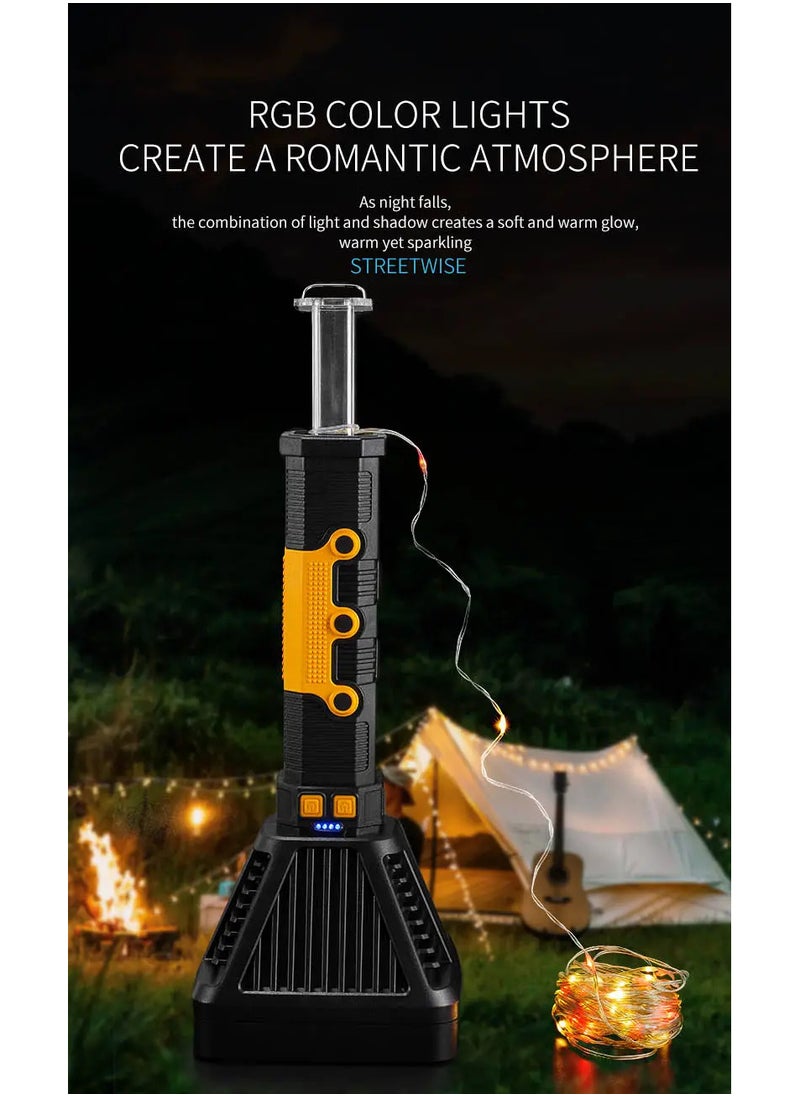 Generic 1200-5000 Lumen Hand Led Torch Xml T6/P50/P70 Waterproof Zoomable Linterna Laser Solar Flashlight  - Image 5