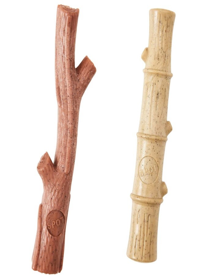 SPOT Bambones Bamboo Plus Bamboo Stick 2 Pack Bundle - Easy Grip Durable Dog Chew Toy for Aggressive Chewers & Puppies -A Non Splintering Alternative to Real Wood - Large - Image 4