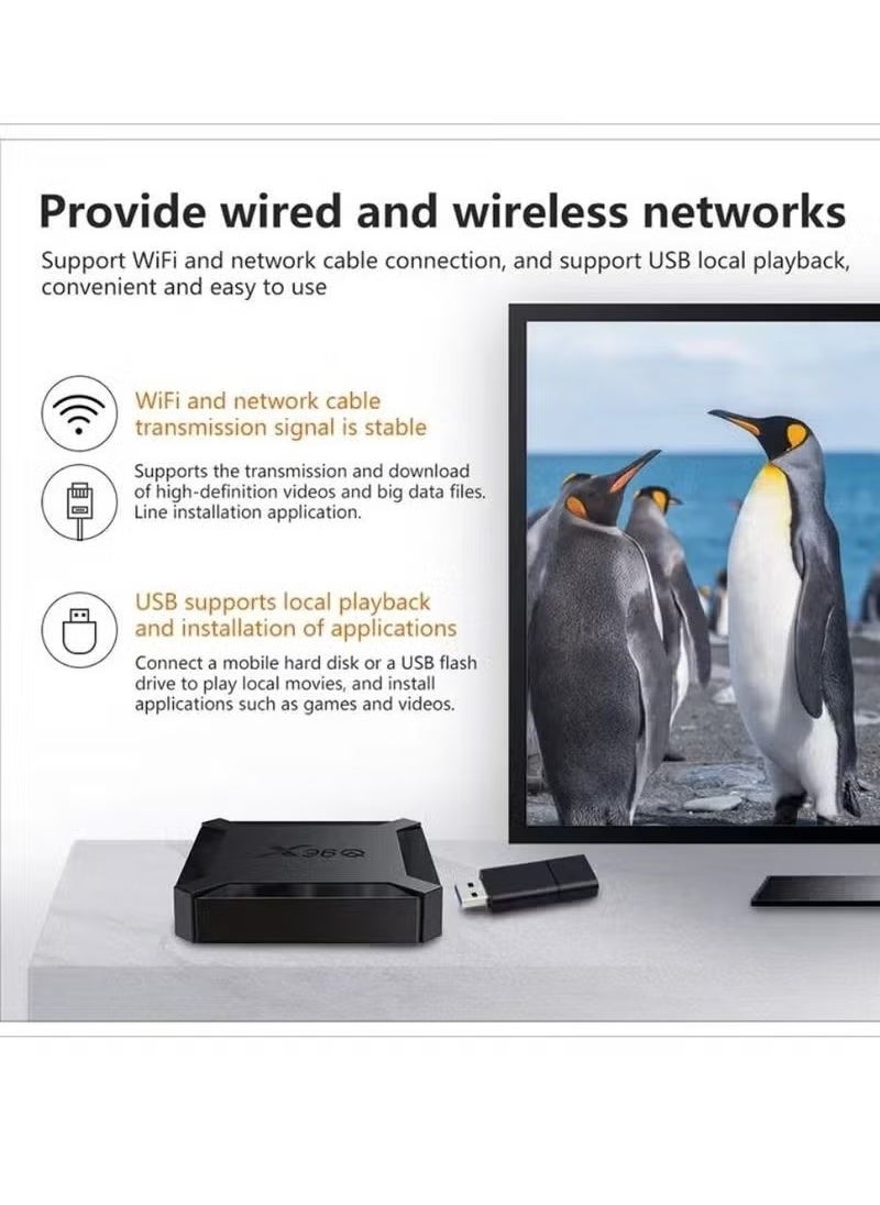 ELTRAZONE - X96Q TV Box – Android 10.0 Quad-Core Media Player with 4K & 3D Support - Image 1