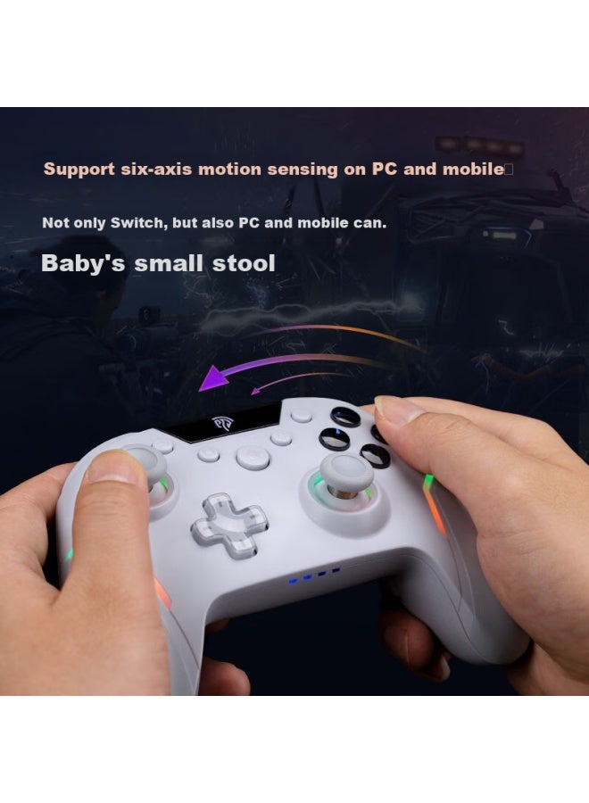 EasySMX Yishuma Jueying X20 Wireless Game Controller, Switch Dual Triggers, Bluetooth, For Android And Apple Phones, Steam Pc, Genshin Impact, Black Myth： Wukong, Zero Escape, Console, Jazz White - Image 5