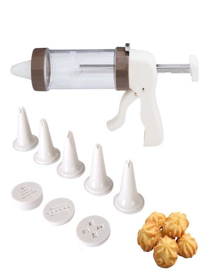 FantasyDay Biscuit Making and Icing Set Cookie Biscuit Press and Cake Icing Decorating Set with Icing Gun Cookie Press Cutter Kit with Discs and Nozzles For Beginner and Professional Use #1 - Image 2