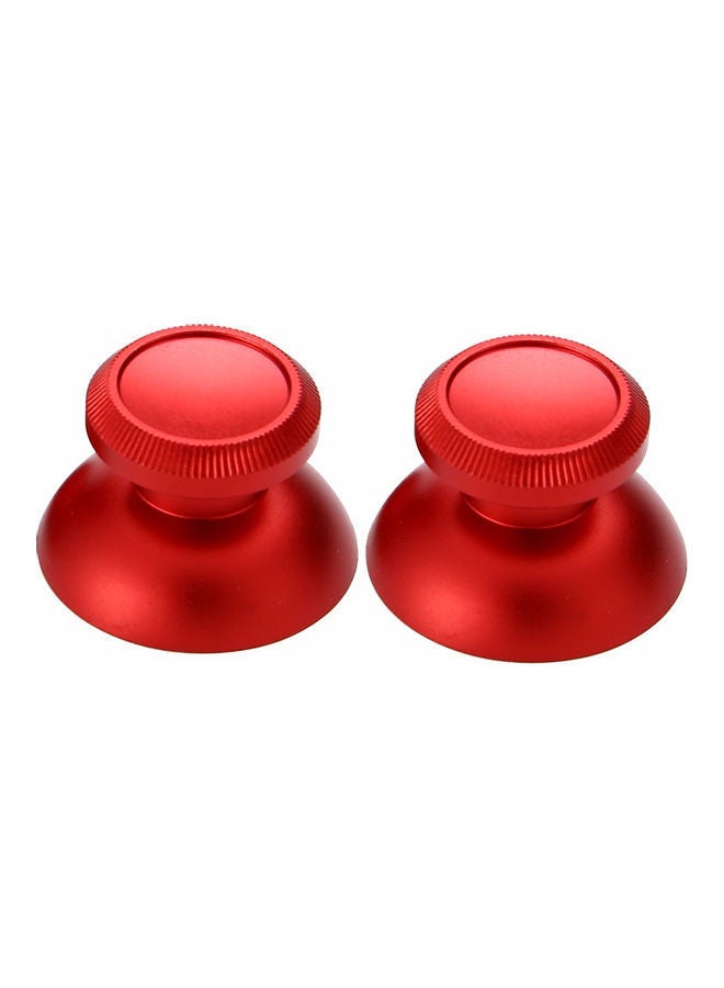 Loquat 2Pcs Replacement Metal Joystick Cap Cover Case for PS4 Xbox One Thumb Stick - Image 1