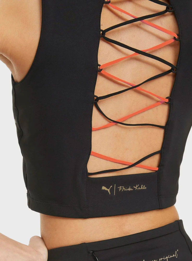 PUMA Frida Kahlo Crop Bra