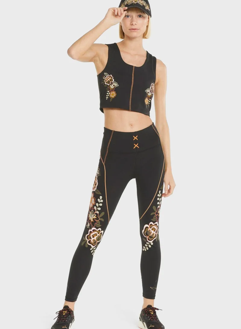 PUMA Frida Kahlo Crop Bra