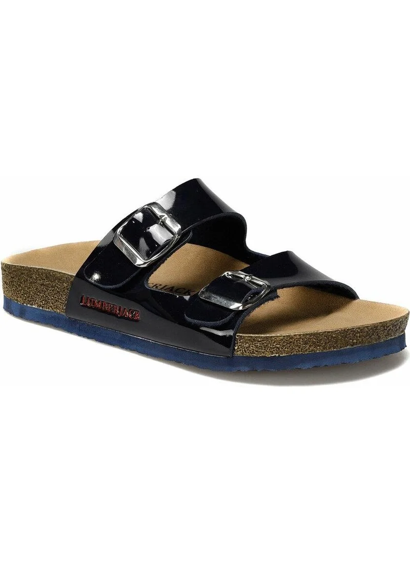 LUMBERJACK Mendy Laci Patent Leather Comfort Casual Unisex Slippers