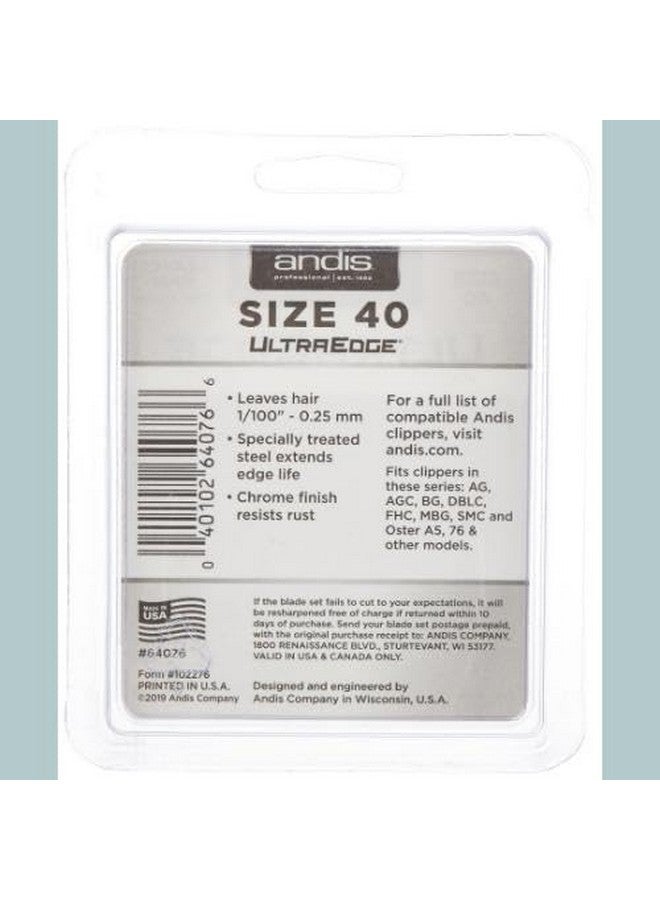 Andis 64072 Ultra Edge Detachable Clipper Blade - Comprised Of Alloy Steel & Carbon, Exclusive Hardening Process For Dogs & Medium-Sized Animals - Image 3