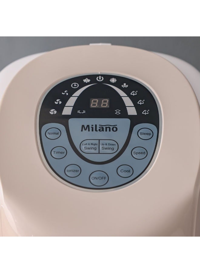 milano Tulia 200W Evaporative Air Cooler – Energy Efficient Portable Cooling Fan, Compact Design for Home, Office, Bedroom, Eco-Friendly & Quiet Operation - Image 4
