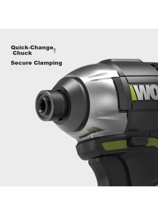 Worx 20v Brushless Mini Electric Screwdriver Wu292ds.9 , Lithium Battery Hand Drill, Electric Screwdriver - Image 4