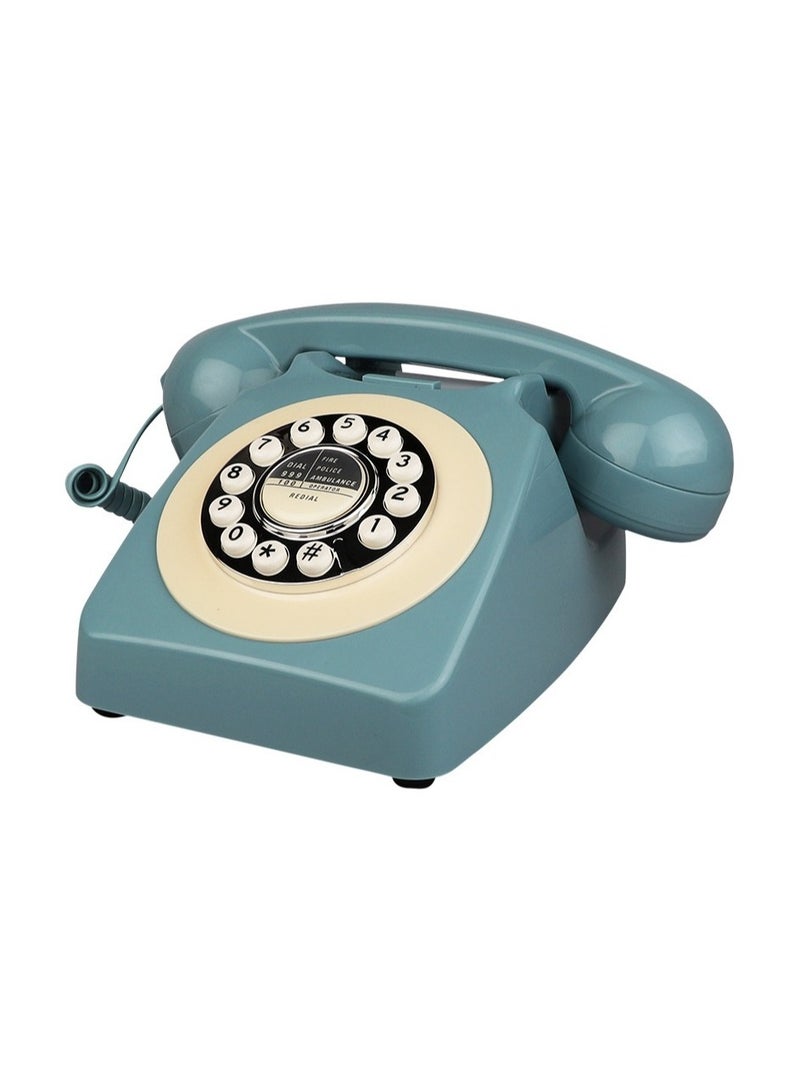 Generic Retro Landline Telephone with Rotary Dial and on Dial for Hotel Use 