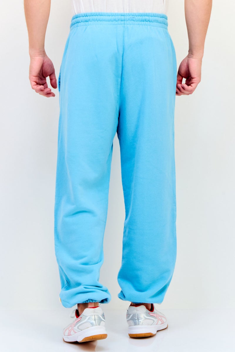 Levi's Men Regular Fit Brand Logo Jogger Pants, Light Blue  - Image 4