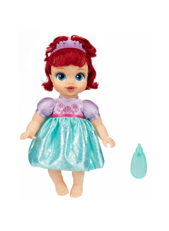 Disney Princess دمية بيبي أميرة ديزني ديلوكس أرييل، 12 بوصة | دمية أزياء | دمية قابلة للجمع | لعب تمثيلي | تنكر | هدية للأطفال - Image 2