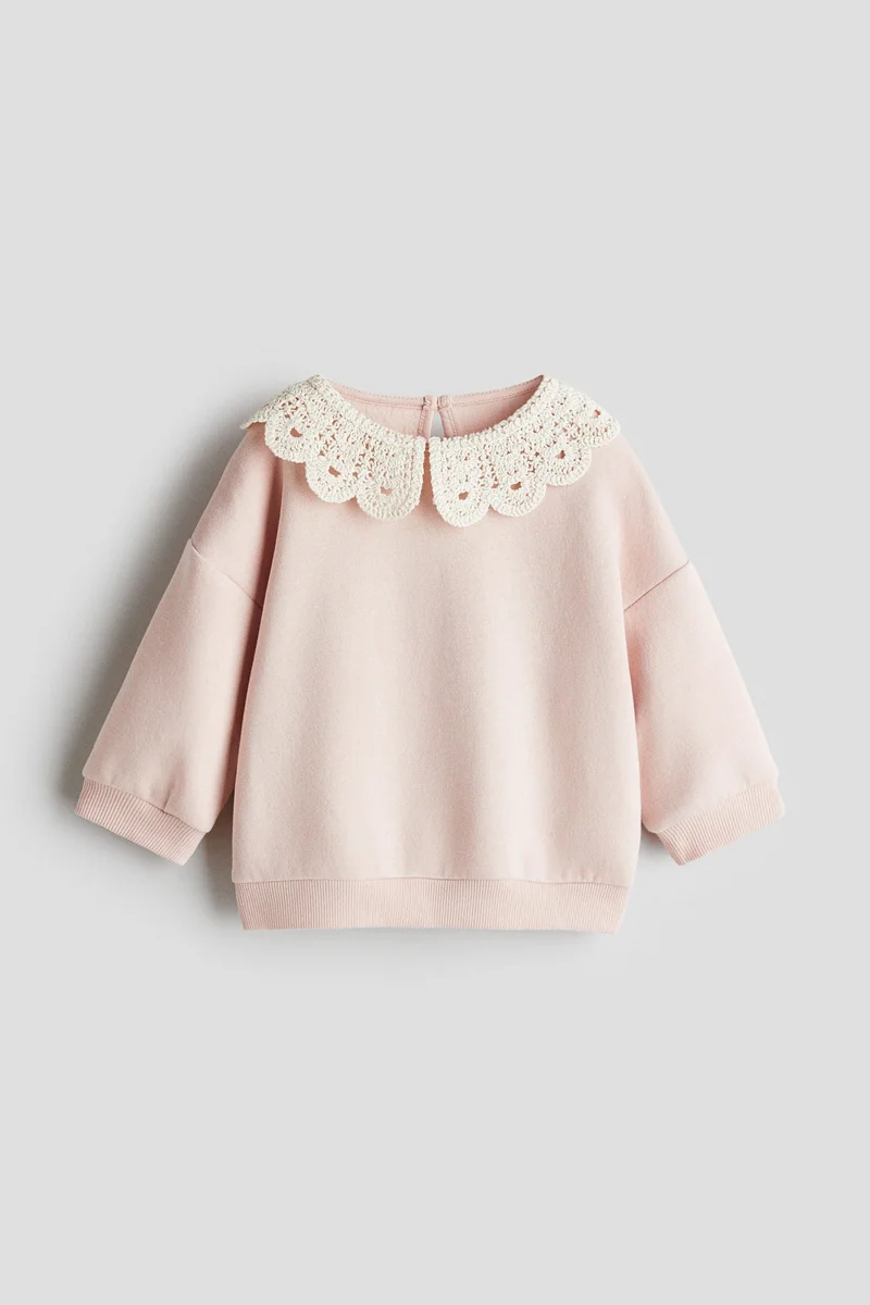 H&M Collared sweatshirt