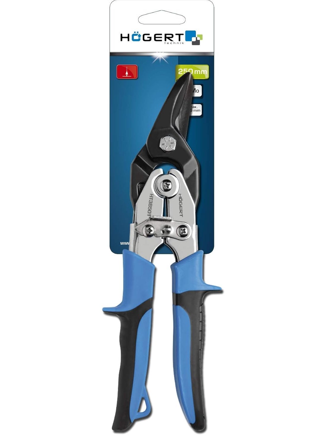 Högert Technik Hogert Technik Germany Tin snips 250 mm left cut  - Image 2