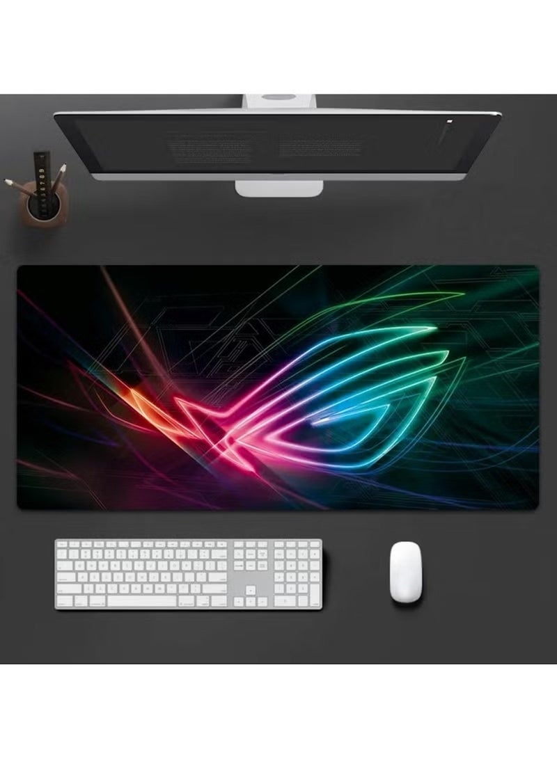 Huitich RGB Gaming Mouse Pad 300×800×3mm – Eye of Corruption Oversized Luminous Desk Mat - Image 3