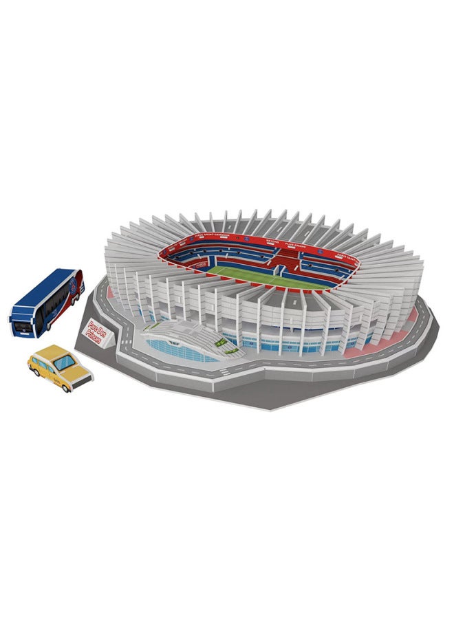 3D Jigsaw Puzzle World Cup Football Stadium Construction Stadium Model Children's DIY Puzzle Toy-Color:Grand Paris-Prince Of France - Image 1