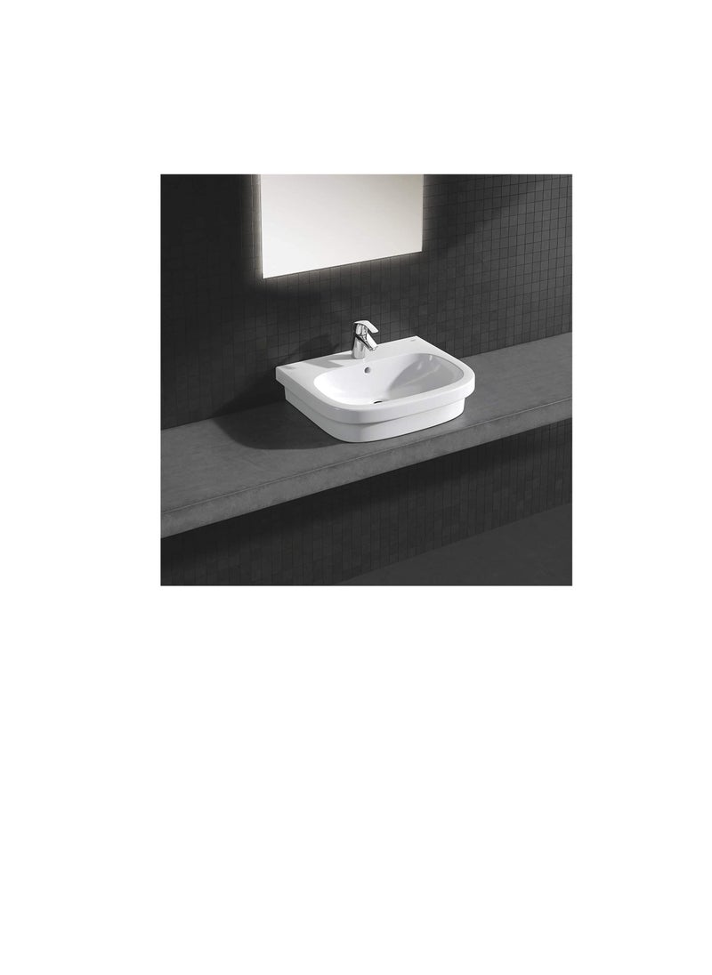 Grohe - GROHE Bathroom Fixtures, Basin Faucet with Pop-up Waste and Regular Spout, Eurosmart collection Single Lever Basin Mixer, 33265002 - Image 1
