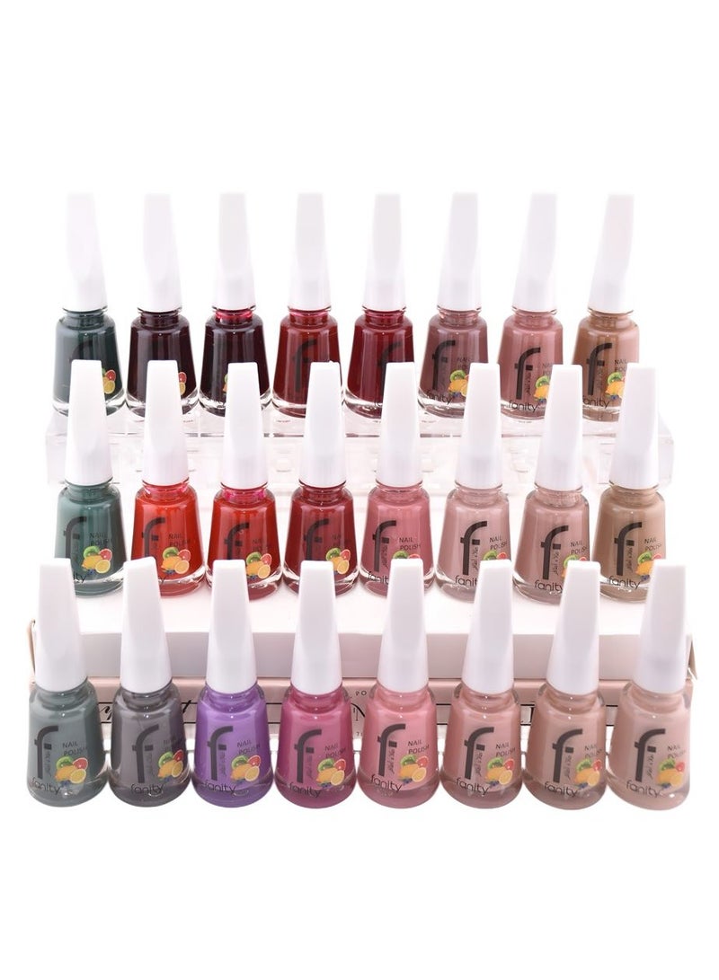 FANITY Nail Polish Collection with 8 FREE Boxes of Polish Remover Wipes - Image 2