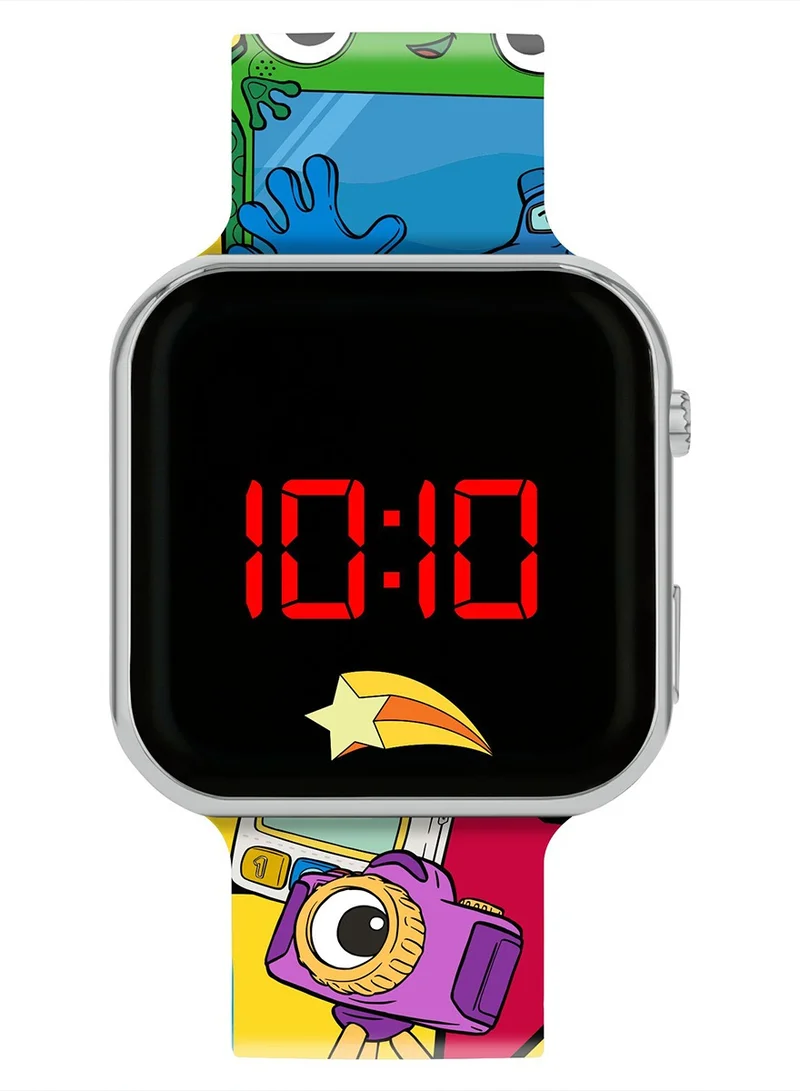 Disney Toy Story 5 LED Display Watch with Silicone Character Strap for Kids - TSF4024