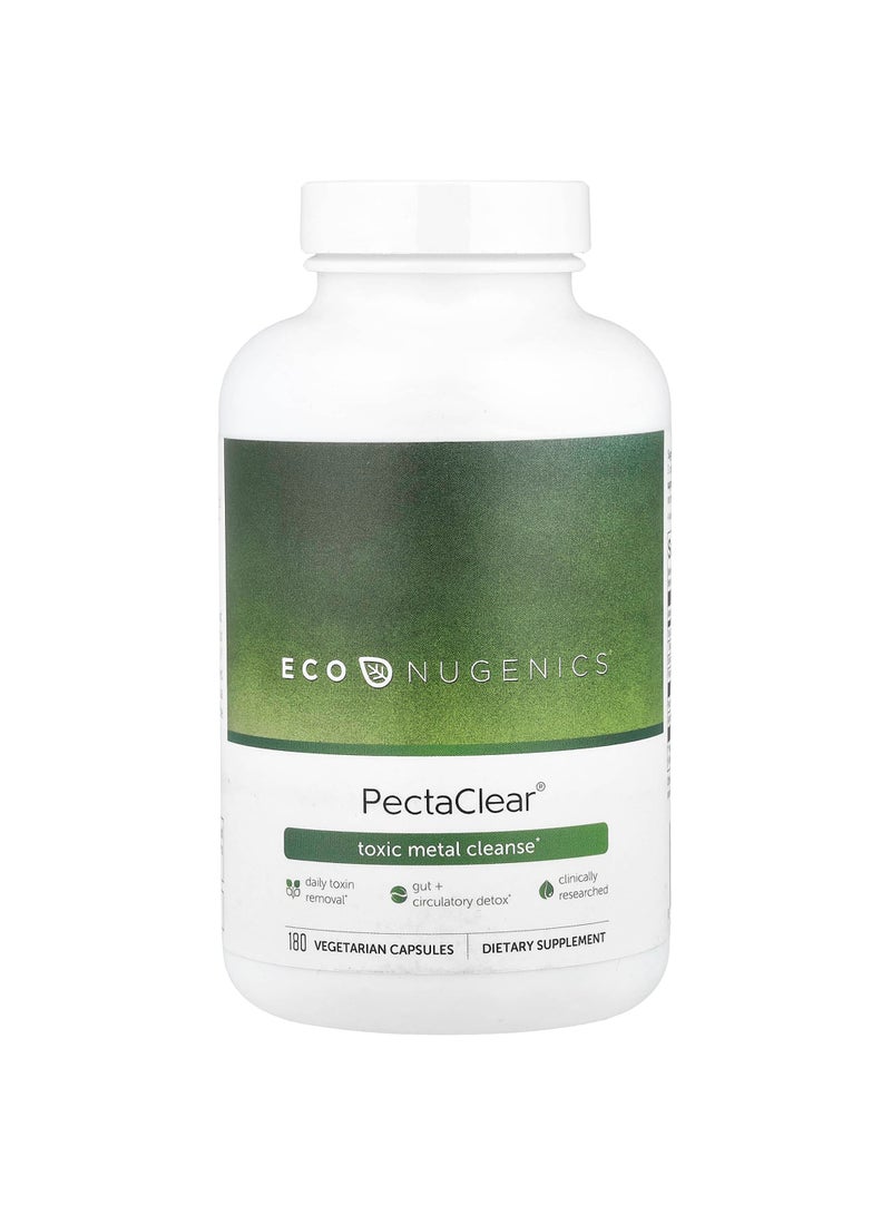 PectaClear®, Toxic Metal Cleanse, 180 Vegetarian Capsules