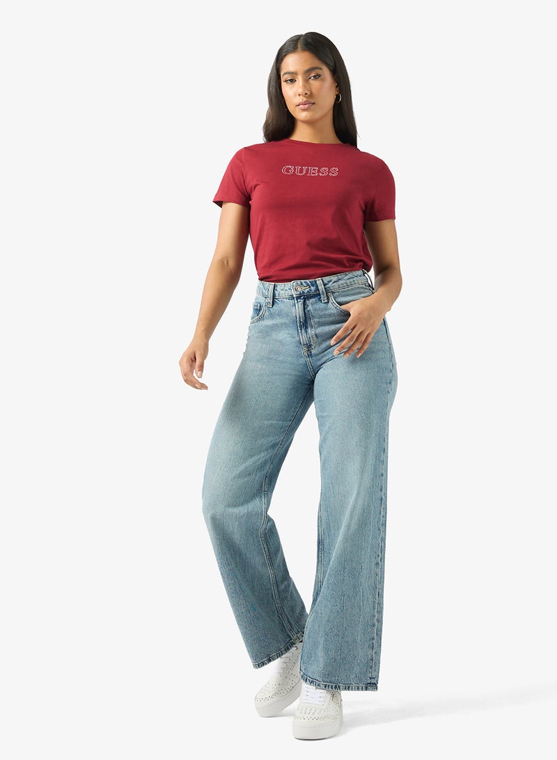 GUESS Briana Short Sleeve T-Shirt - Image 4