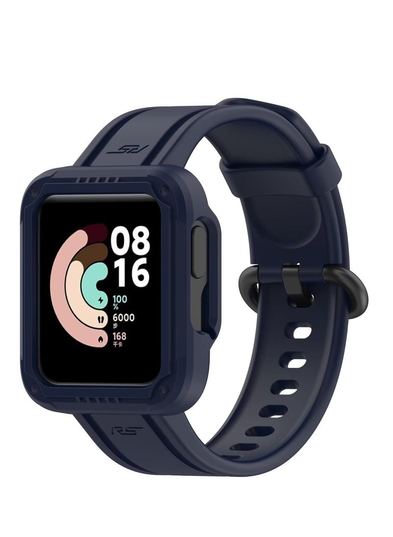 Replacement Wrist Bands Compatible with Xiaomi MI Watch Lite Adjustable Soft Silicone Wrist Strap with Quick Release for Man Woman Compatible with Xiaomi MI Watch Lite 2 - Image 1