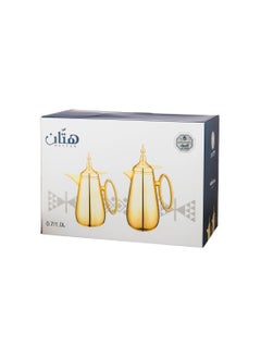 Alsaif A set of two thermoses from Saif with a touch of luxury and beauty in the beautiful shiny silver  - Image 4
