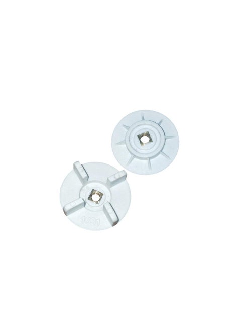 Pmw - Mixer Grinder Jar Coupler for Philips and Sumeet Jars - White - 1 Set