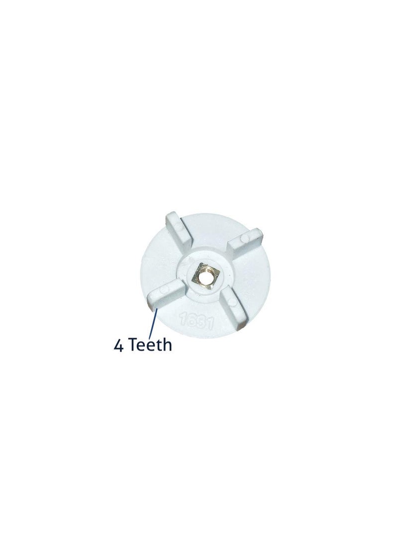 PMW - Pmw - Mixer Grinder Jar Coupler for Philips and Sumeet Jars - White - 1 Set - Image 1