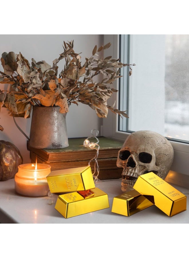 6 Pcs Fake Gold Bar Replica Brick - Image 2