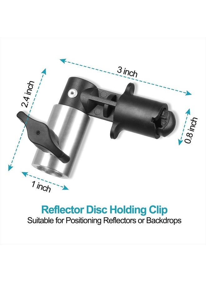 EMART Photography Green Screen Background Reflector Light Stand, 8.5ft Portable Light Reflector Holder Clamp for Reflector Diffuser, Disc Reflectors, Pop Up Backdrop, Photo and Video Studio - Image 3